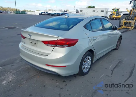 2017 Hyundai Elantra Se из США, поврежденный, VIN 5NPD74LF8HH140672